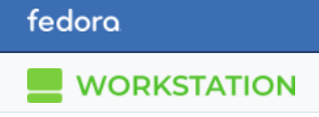 Fedora Workstation логотип