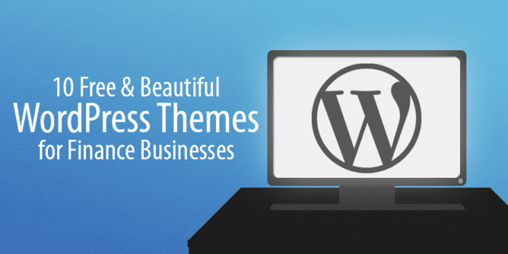 10 красивых и бесплатных тем WordPress для финансового бизнеса