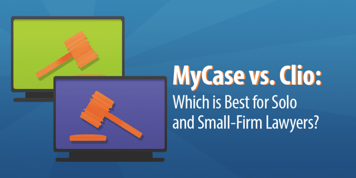 MyCase vs Clio: что лучше всего для юристов-одиночек и юристов для малых фирм?