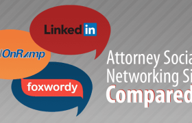 Сайты социальных сетей для адвокатов Сравнение: Foxwordy, LegalOnRamp, LinkedIn