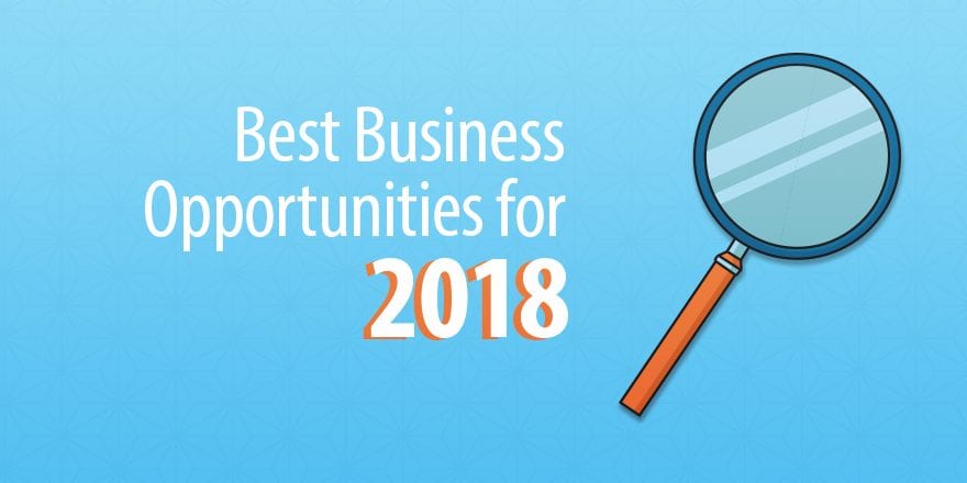 Лучшие возможности для бизнеса на 2018 год