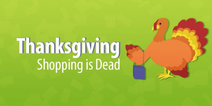 В 2016 году шоппинг на День Благодарения мертв