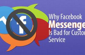Основная причина, по которой бренды не должны использовать Facebook Messenger для обслуживания клиентов