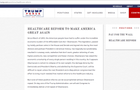 Как и почему ACA повлияло на избирателей Трампа?