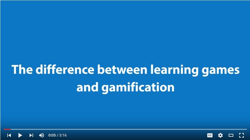[Видео] Разница между обучающими играми и геймификацией