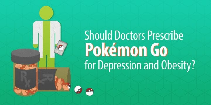 Должны ли врачи прописывать Pokemon для депрессии и ожирения?