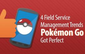4 Тенденции полевого обслуживания Pokemon Go получил отлично