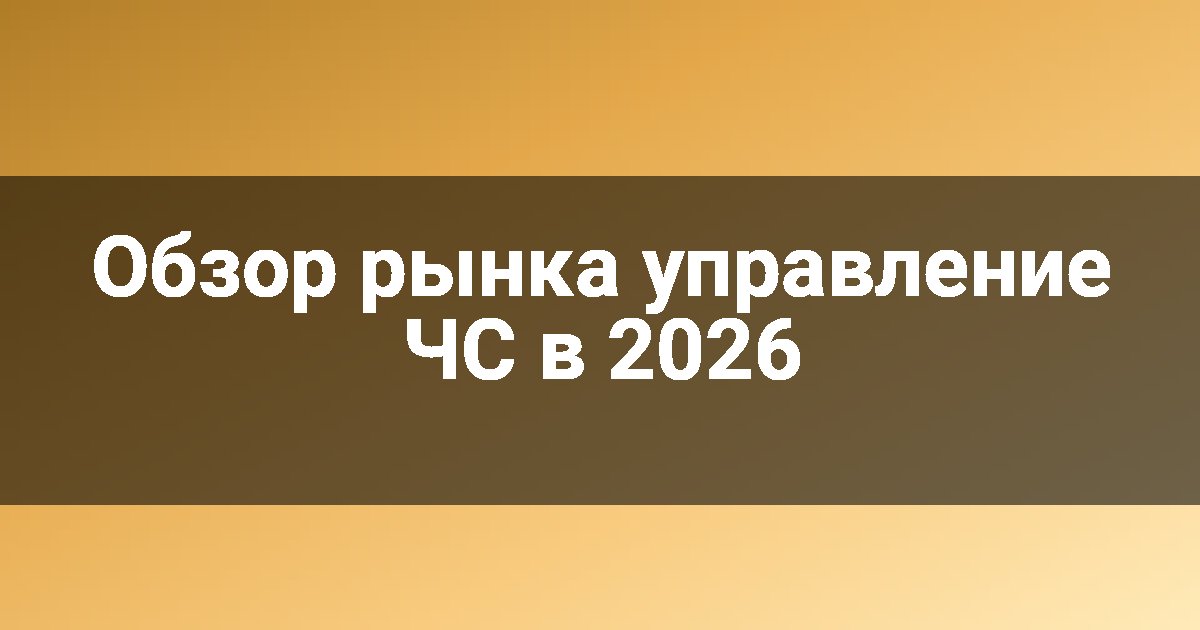 Обзор рынка управление ЧС в 2026